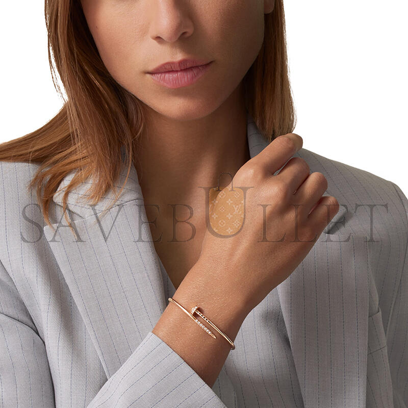 ca*t1er juste un clou bracelet, small model reverse-set D1am0nds crb6091317